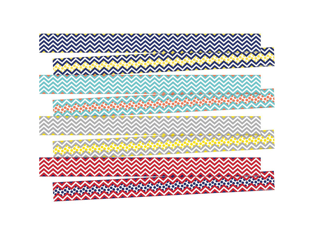 Barker Creek Chevron Border Set (4 designs) 140 Feet/Set (BCP3530 ...