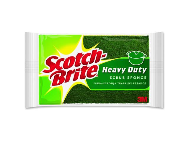 Photo 1 of Scrub Sponge, Hvy Duty, 4-1/2"x2-3/4", 6PK/CT, YW/GN