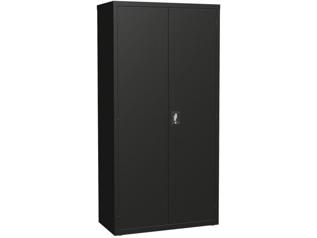 Lorell Storage Cabinet 36 X 18 X 72 Sturdy Recessed