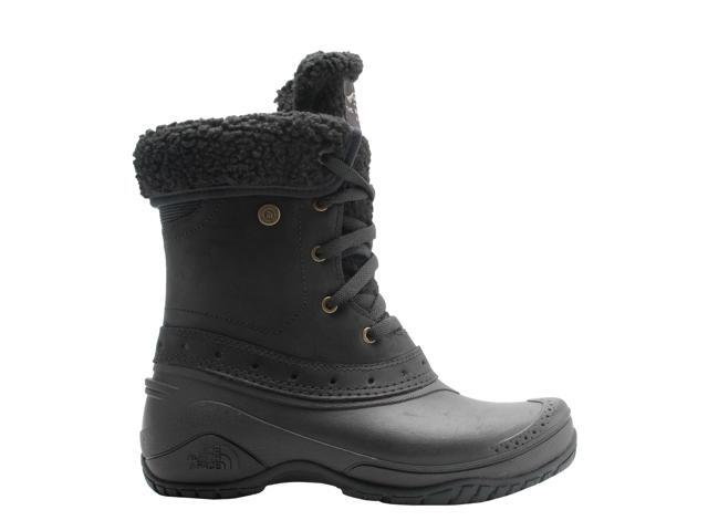 The North Face Shellista Roll Down Black//Weathered Blk Women/'s Boots A3RQY-7VR