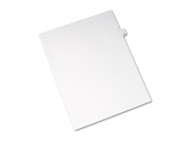 Avery 82230 Allstate-Style Legal Side Tab Divider, Title: 32, Letter ...