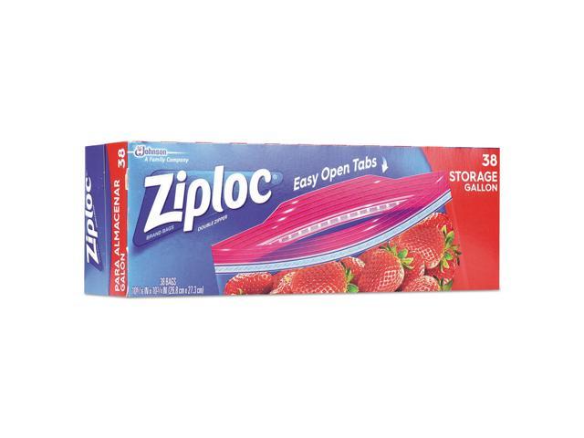 Ziploc Fresh Shield Storage Bags, Multi-Purpose, Double Zipper, Gallon, 40  bags