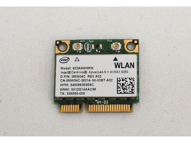 New Dell Centrino Advanced-N WiMAX 6250 PCIe Half 622ANXHMW a/g/n MW04C 0MW04C 