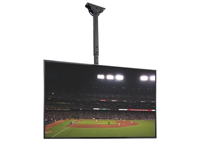 Tv Ceiling Mount Height Adjustable And Tilt For Lcd Led Flat Screen 32 To 55 Mount Vc55 Newegg Com