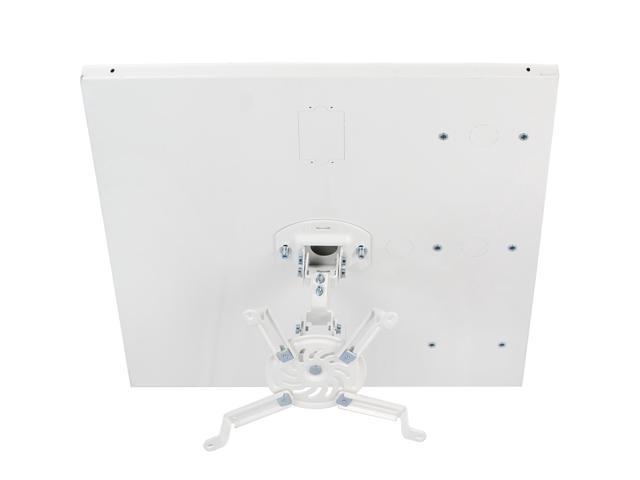 Vivo Universal White Adjustable 2x2 Ft Drop Ceiling Projector Mount Newegg Com