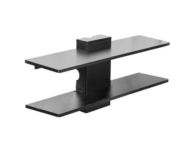 Vivo Wall Mounted Dual Shelf Entertainment Center For Dvd Player Audio System Mount Sf002b Newegg Com - Wall Mount Entertainment Shelves Vivo Wall Mounted Dual Shelf Entertainment Center For Dvd Player Audio System Mount Sf002b Newegg Com - Wall Mount Entertainment Shelves