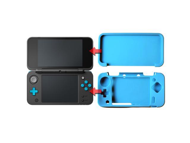 Soft Silicon Protect Case Skin Cover For Nintendo New 2ds Xl Blue Newegg Com