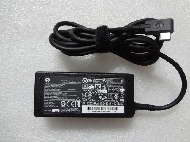 New Genuine HP 45W USB-C Type AC Adapter 815049-001 