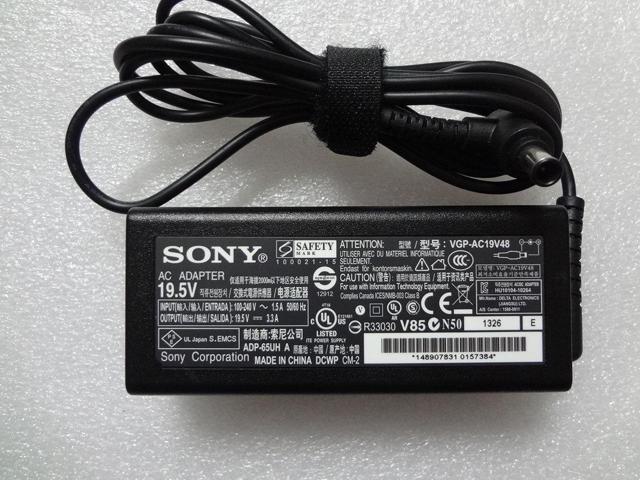 Genuine Oem Vgp Ac19v48 Fr Sony 19 5v Vaio Tap 21 Svtcxb Ac Adapter Newegg Com