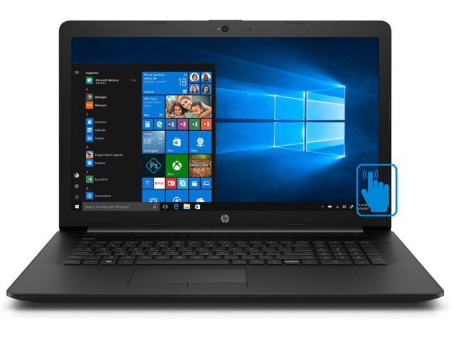 HP 17z Home and Entertainment Laptop (AMD Ryzen 5 3500U 4-Core, 12GB RAM, 128GB SSD + 1TB HDD, 17.3" Touch HD+ (1600x900), AMD Vega 8, Wifi, Bluetooth, Webcam, 2xUSB 3.1, 1xHDMI, Win 10 Home)