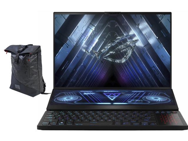 ASUS ROG Zephyrus Duo 16 Gaming & Entertainment Laptop (AMD Ryzen 9 6900HX 8-Core, 16.0" 165Hz Wide QXGA (2560x1600), GeForce RTX 3070 Ti, 32GB DDR5 4800MHz RAM, Win 11 Pro) with Voyager Backpack