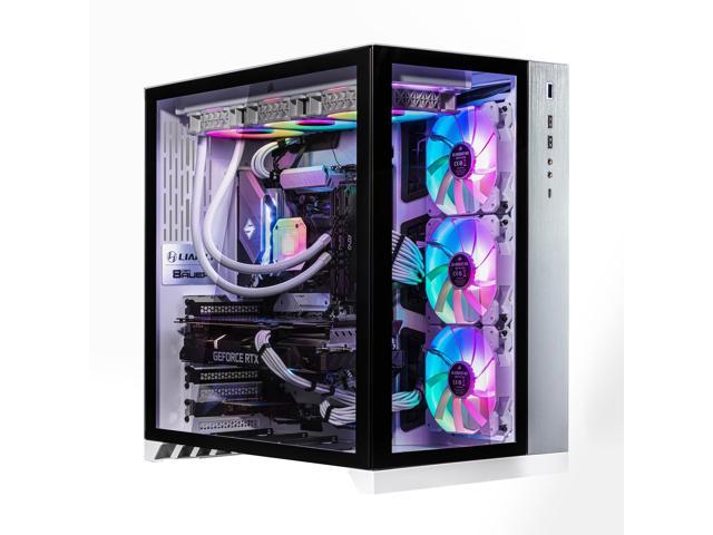 Velztorm Lux Gaming & Entertainment Desktop PC (AMD Ryzen 9 5950X 16-Core, GeForce RTX 4090 24GB, 128GB RAM, 4TB PCIe SSD + 6TB HDD (3.5), Wifi, USB 3.2, HDMI, Display Port, Win 10 Pro)