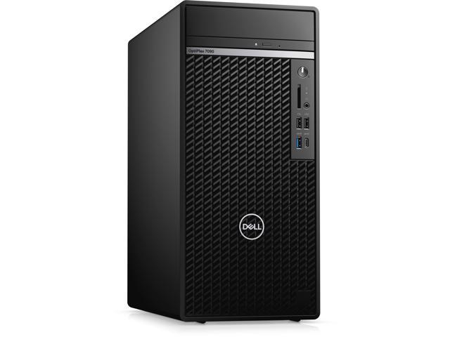 Dell Optiplex 7090 Tower Desktop Computer (Intel i7-11700 8-Core, Intel UHD 750, 32GB RAM, 1TB HDD (3.5), RJ-45, DVD-RW, USB 3.2, 2 Display Port, Black, Win 10 Pro)