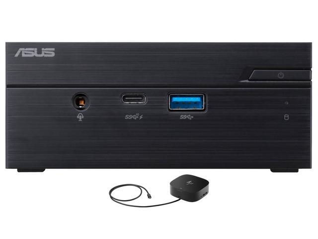 ASUS S500MC Home ＆ Business Mini Desktop (Intel i5-11400 6-Core, 64GB RAM,  4TB PCIe SSD 6TB HDD (3.5), Intel UHD 730, WiFi, Bluetooth, HDMI, USB 3. 