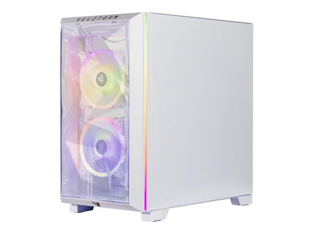 Velztorm White Aciex 3D Gaming Desktop PC (AMD Ryzen 9 7950X3D 16-Core  4.20GHz, Radeon RX 6800 XT 16GB, 64GB DDR5, 4TB PCIe SSD, 360mm AIO, RGB  Fans, 1000W PSU, WiFi 6, Win11Home)