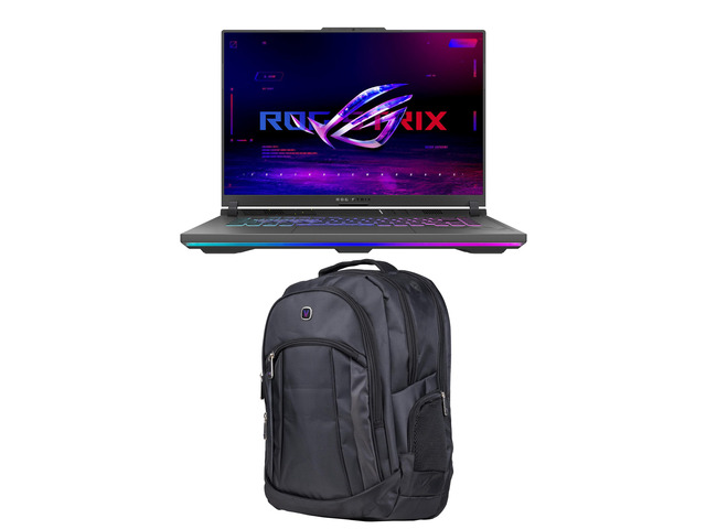 Intel Backpack ASUS ROG Strix G16 G614 Gaming & Entertainment Laptop (Intel i9-14900HX ...