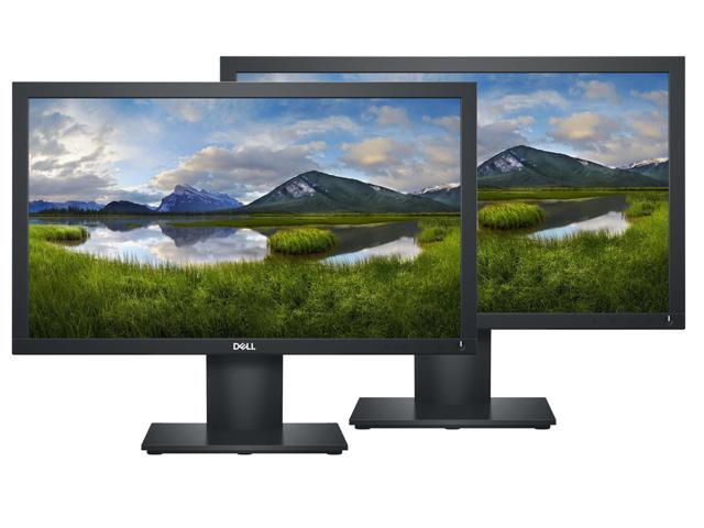DELL E2020H E2020H 20" Monitor: 60Hz Refresh Rate, 5 ms response time, HD+ (1600x900) LED Backlit, Anti-glare Screen, VESA Compatible- Ideal for Home & Business Use, Pack-2