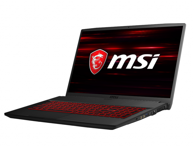 MSI GF75 THIN 9SC-278 Gaming and Entertainment Laptop (Intel i7-9750H 6-Core, 32GB RAM, 512GB PCIe SSD + 1TB  HDD, 17.3" Full HD (1920x1080), NVIDIA GTX 1650, Wifi, Bluetooth, Webcam, Win 10 Home)
