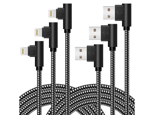 iPhone Charger Cable 2022 Upgrade Apple MFi Certified Lightning Cable 3Pack 10FT Nylon Braid iPhone Charging Cord Fast Syncing Compatible with iPhone 13/12/11 Pro Max Xs X XR 8 7 iPod and More 