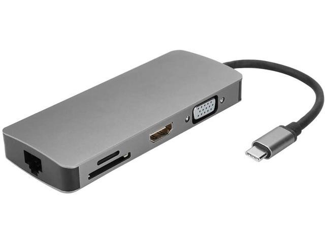 eboxer-1 Type‑C Hub Hub Adapter Hub Splitter 3 in 1 Type‑C to HDMI USB 3.1 Multifunction Splitter for PC Laptop