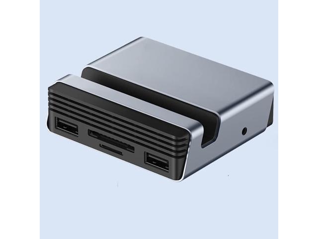 XJJZS USB C Hub Type-C Docking Station Type-C to 4K HDMI 