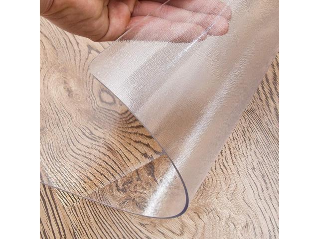 1 5mm Thick Frosted Table Protector, 42 Inch Round Table Protector