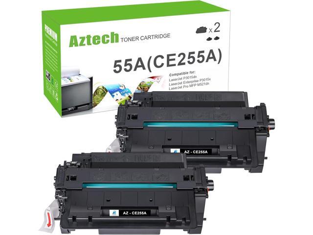 Cartouche de toner compatible HP CE255X pour imprimante Laserjet P3010/3015 - Ch