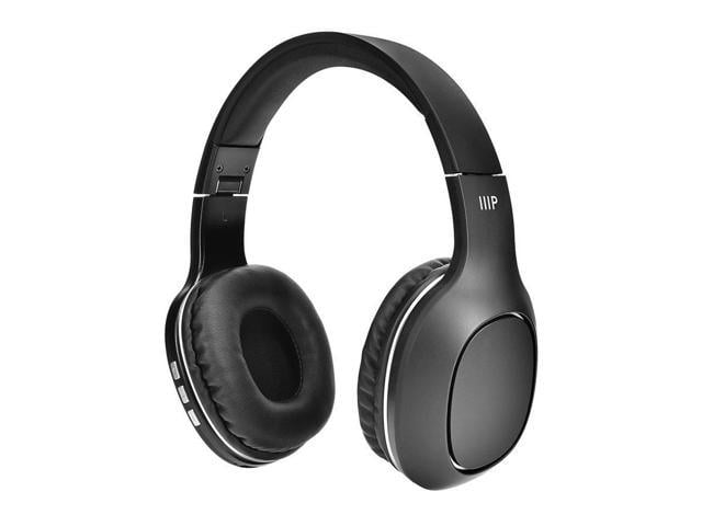 Photo 1 of Monoprice BT-205 Bluetooth 5.0 Over Ear Headphone, Built-in Microphone, 8Hrs Playtime, Lightweight, Foldable, 40mm Drivers, For Home, Work and Travel