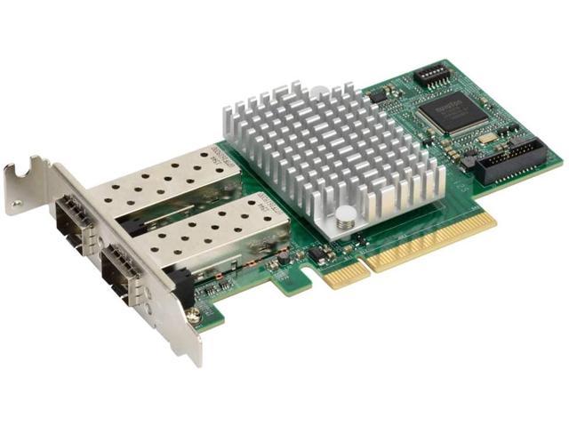 Supermicro Super Micro Computer Add-on Card AOC-STGF-I2S - Network Adapter - PCIe x8 Low Profile - 10 Gigabit SFP+ x 2
