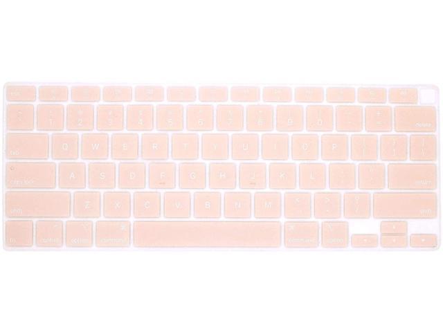 Rose Gold Se7enline New MacBook Air 2020 Keyboard Cover 13 inch Soft Silicone Skin Protector for MacBook Air 13-Inch Touch ID with Retina Display Newest Version Model A2337/A2179 US Layout 