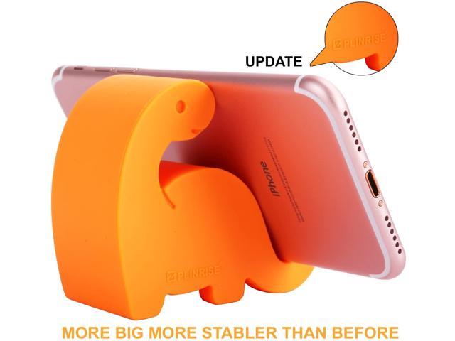 Plinrise Animal Desk Phone Stand, Update Dinosaur Silicone Office Phone  Holder, Creative Phone Tablet Stand Mounts, Size: