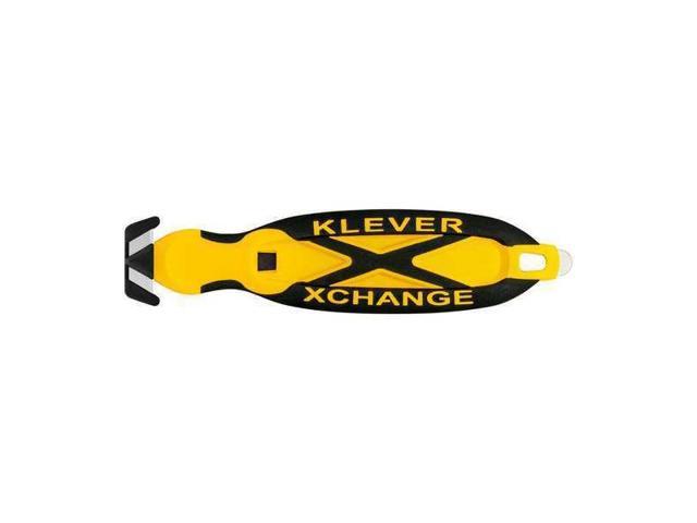KLEVER X-CHANGE KCJ-XC-Y Safety Cutter, Fixed Blade, Safety Recessed, Boxes;