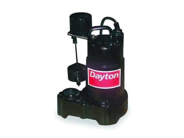 Sump 1/3 HP Dayton 3BB73 Pump 