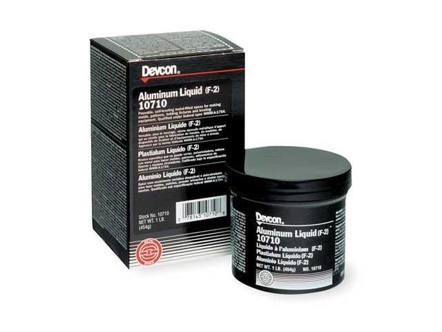 DEVCON 10710 Instant Adhesive, Aluminum Liquid (F-2) Series, Black, 0.7 oz,