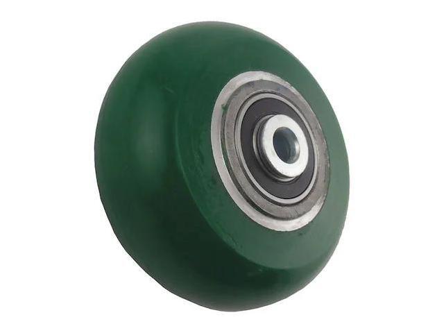 ZORO SELECT 16V363 Caster Wheel,6 in. Dia,1250 lb.,Green - Newegg.com