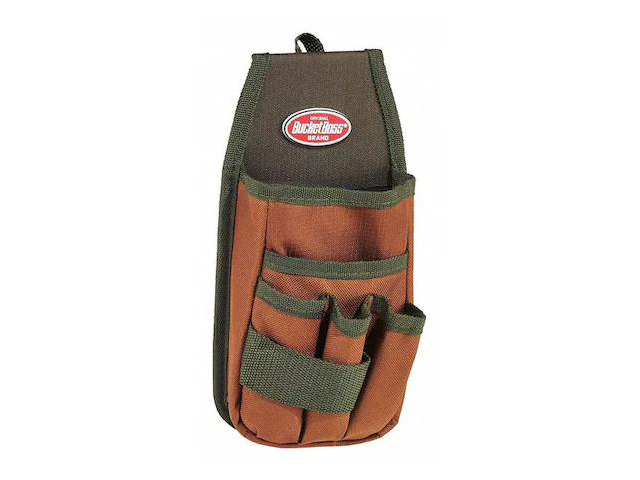 Masterforce Bucket Boss BUCKET BOSS 54170 Utility Pouch with Flap Fit, Polyester, 5 Pockets ...