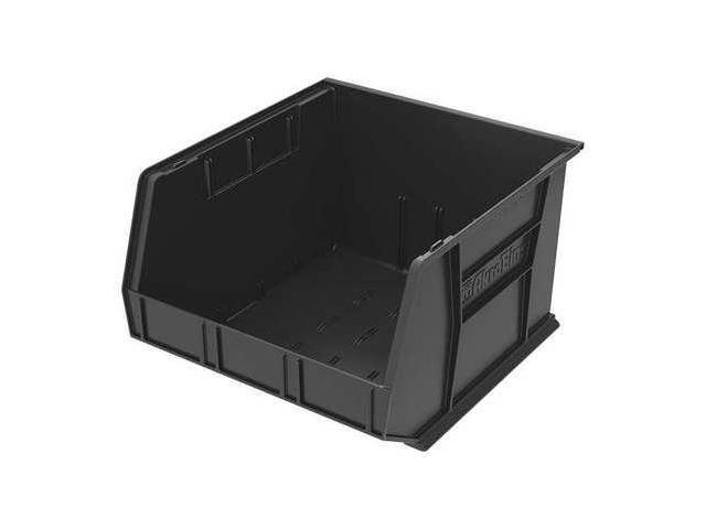 Photo 1 of AKRO-MILS Black Hang and Stack Bin, 18"L x 16-1/2"W x 11"H-3 pack 