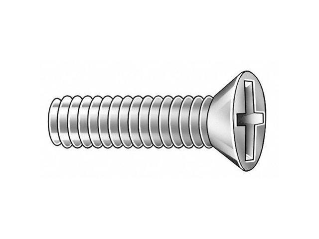 Machined Screw Flat Slot 4-40