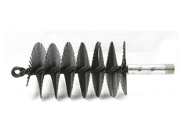 Tube Brush 1//4 MNPT Dia 1 3//4 Length 8