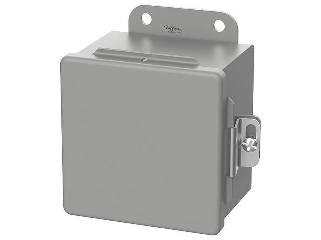 13 6.00/" H x 4.00/" W x 4.00/" D Wall Mount Enclosure WIEGMANN B060404CH NEMA 12