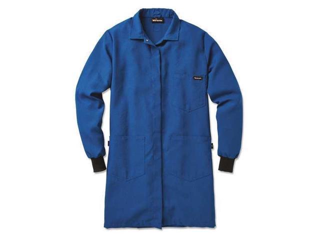Workrite Fr Knc3rb Sm 00 Women S Flame Resistant Lab Coat Blue Nomex S Newegg Com - roblox lab coat