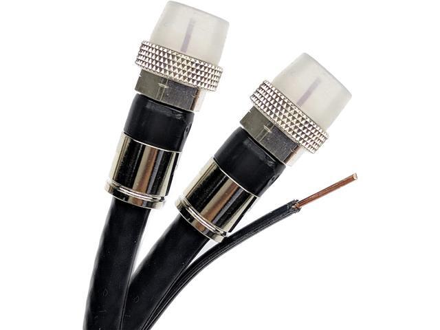 DIRECTV Satellite TV or Broadband Internet 35ft Quad Shield Solid Copper 3GHZ RG-6 Coaxial Cable 75 Ohm Anti Corrosion Brass Connector RG6 Fittings Assembled in USA by PHAT SATELLITE INTL DIRECTV Satellite TV or Broadband Internet 35ft Quad Shield Solid Copper 3GHZ RG-6 Coaxial Cable 75 Ohm Anti Corrosion Brass Connector RG6 Fittings Assembled in USA by PHAT SATELLITE INTL