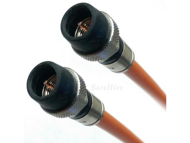 Underground Direct Burial In Outdoor Rg6 /U 3GHz Quad Shielded Coax Cable TV 