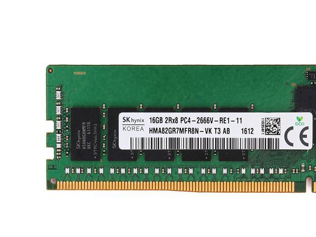 SK HYNIX 16GB PC4-2666V-R DDR4 Registered ECC 2RX8 Memory RDIMM