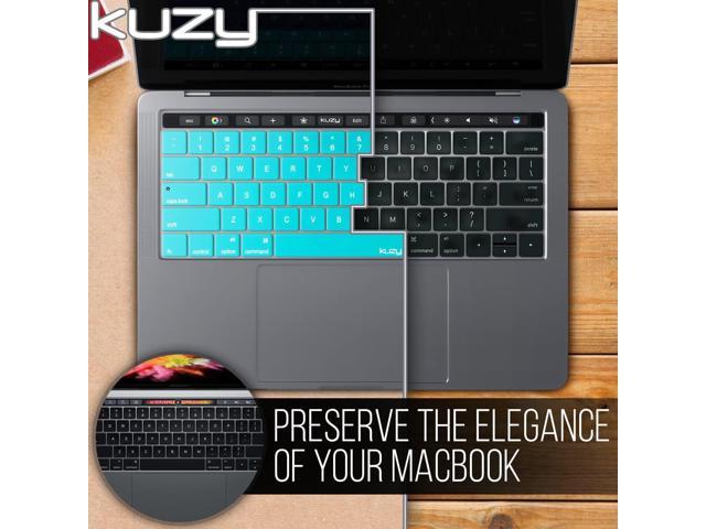 Kuzy Macbook Pro Keyboard Cover With Touch Bar For 13 And 15 Inch 2019 2018 2017 2016 Apple 6984