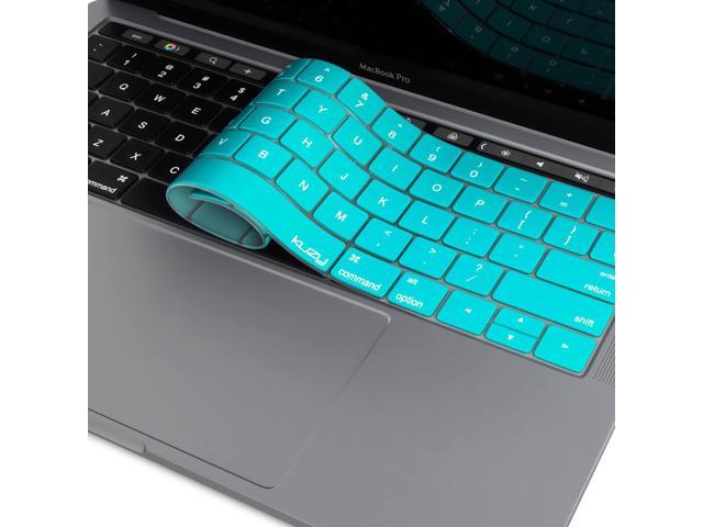 Kuzy Macbook Pro Keyboard Cover With Touch Bar For 13 And 15 Inch 2019 2018 2017 2016 Apple