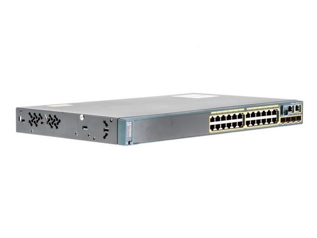 Refurbished Cisco Catalyst 2960 S Series Ws C2960s 24ts L Switch Newegg Com