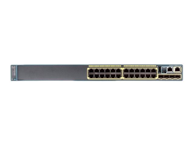HW SWITCHES DT CATALYST 2960S 24 GIGE 4X SFP LAN BASE Certified Refurbished CISCO 