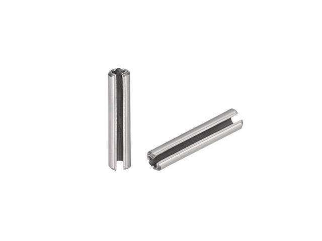 Slotted Spring Pin M15 X 6mm 304 Stainless Steel Split Spring Roll Dowel Pins Plain Finish 