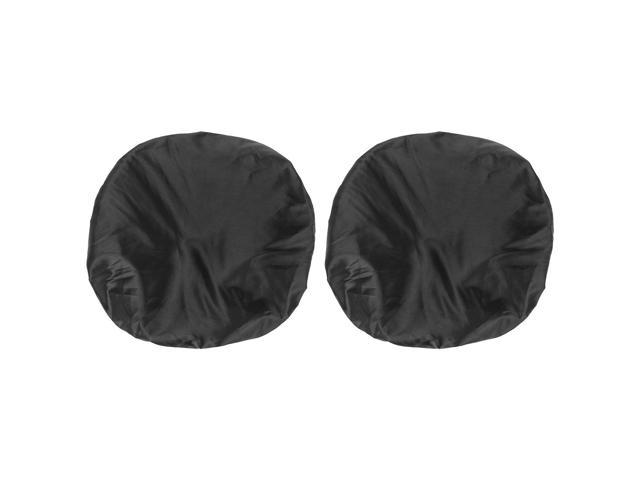 2 Pcs Black Waterproof Cover Bicycle Seat Pad Saddle Cover for Mountain Bike 
